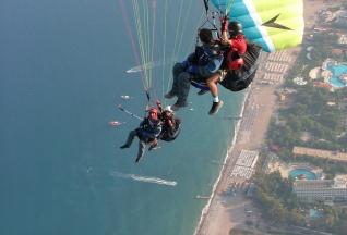 Paragliding Erlebnis in Antalya
