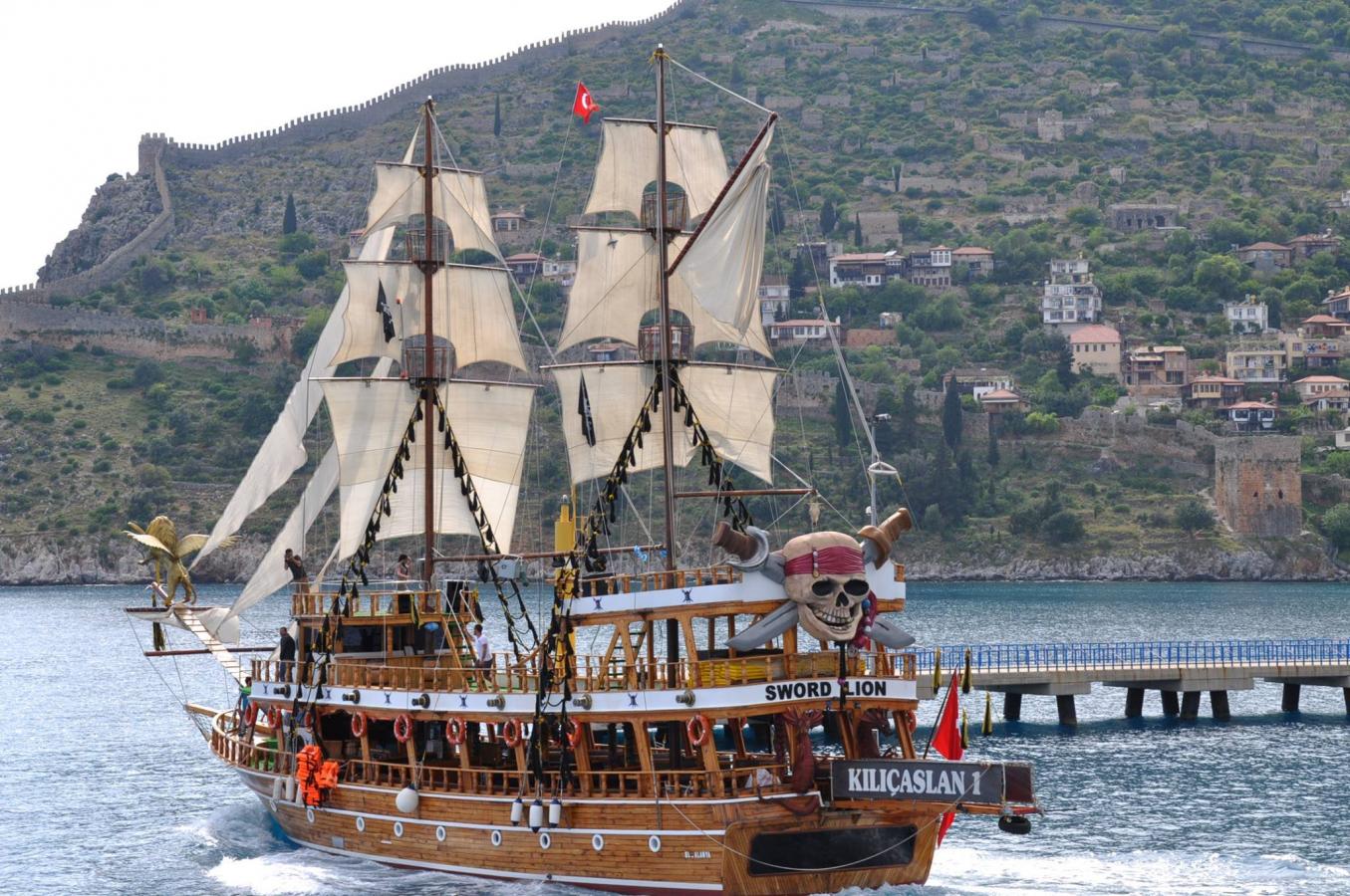 alanya boat trips