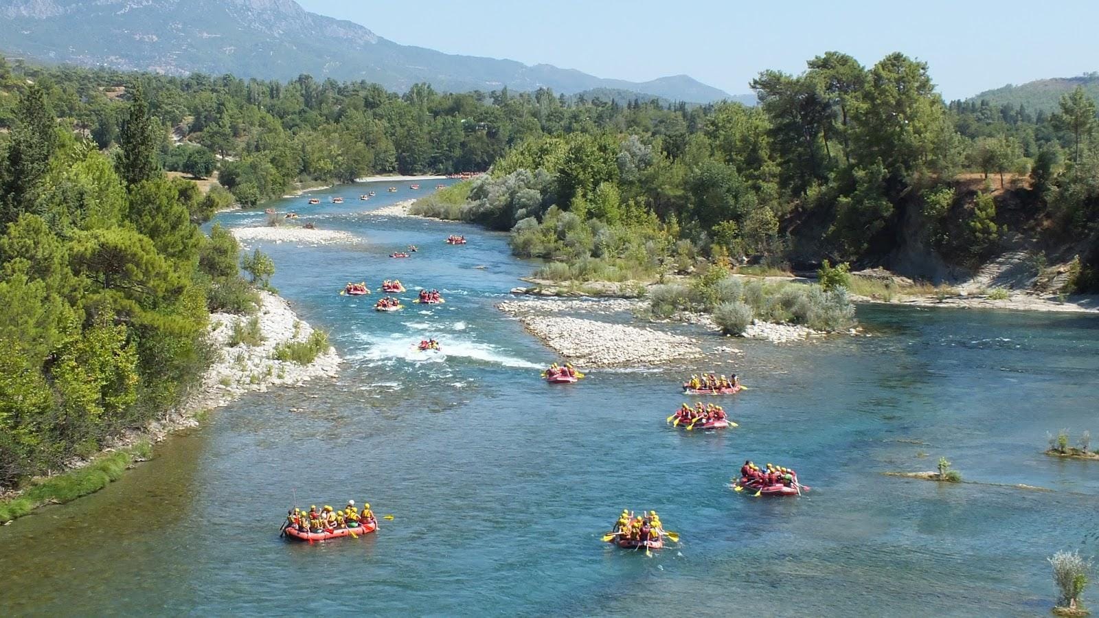 Kemer рафтинг