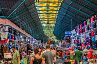 Bootsfahrt mit Freizeit auf dem Basar in der Stadt Manavgat