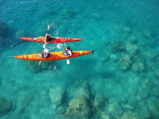 Kekova Adası ve Batık Şehirde Deniz Kanosu 