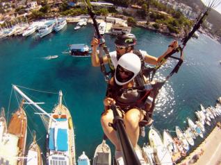 Kas und Kalkan Türkei: Das unvergessliche Tandem-Gleitsegeln ab Kaş