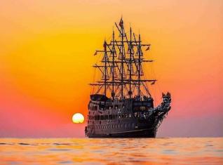 Belek: Akdeniz mavi sularında Korsan Tekne turu - Yo Ho Ho! AHOJ!