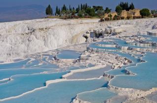 Tagesausflug zum UNESCO-Weltkulturerbe Pamukkale ab Alanya