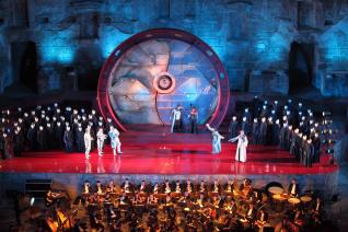 Международный фестиваль оперы и балета в древнем театре Аспендос