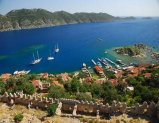 Kemer: Die Lykien-Tour mit Bootsfahrt zur versunkenen Stadt Kekova